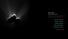 Screenbild der Landing-Page des OSIRIS Image Viewer von der Deskktopvariante